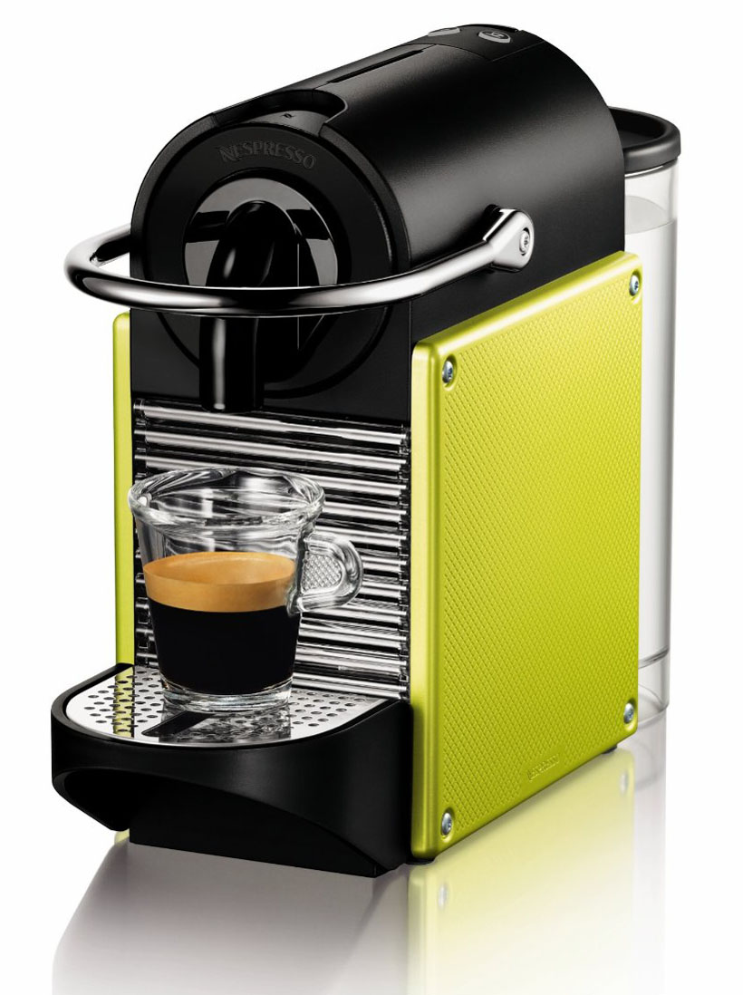 Nespresso-Pixie-Espresso-Machine Yellow Lime Nespresso Espresso Machine