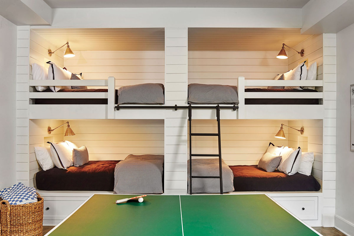 Cozy Cottage Style Home - Nashville, Tennessee Boys Bunk Bedroom