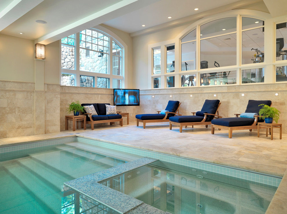 Traditional New England Home with Indoor Swimming Pool