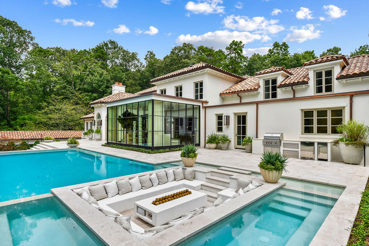 Remodeled Home with Californian Style Architecture - Atlanta, Georgia