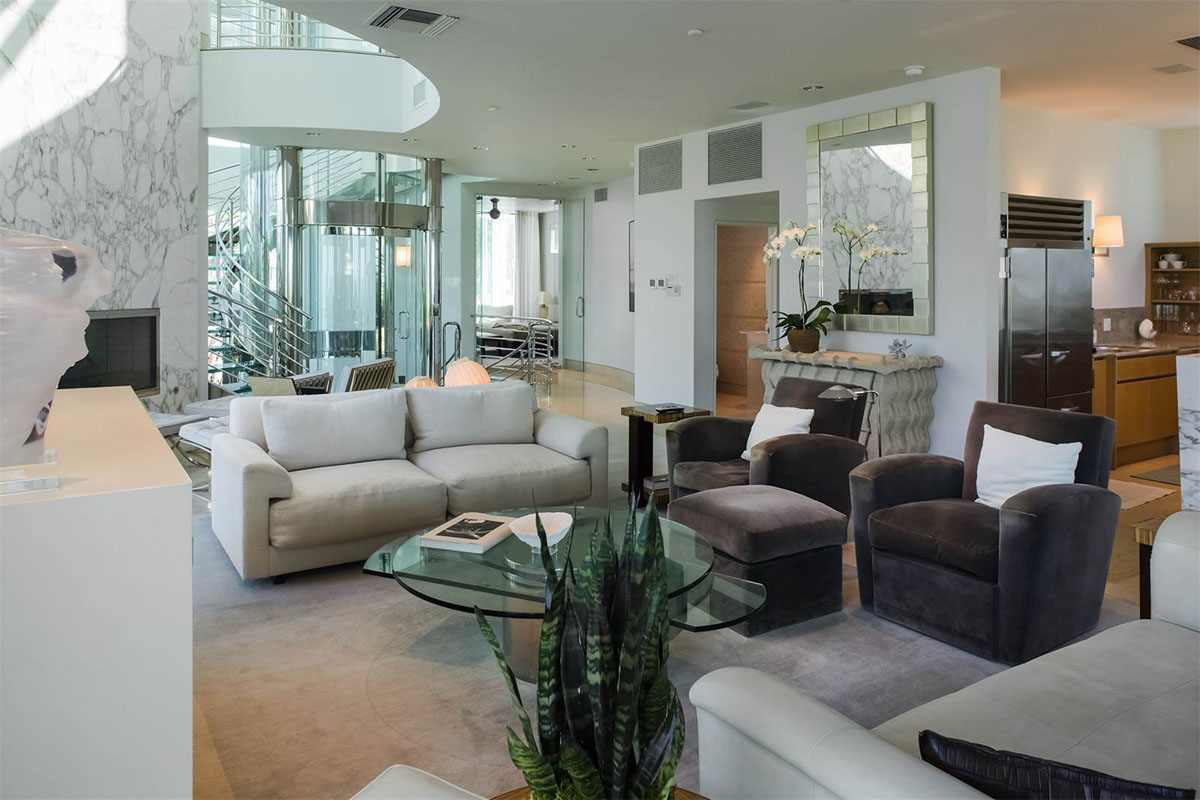 Luxury Waterfront Home with Glass Elevator and Staircase - St. Petersburg, Florida