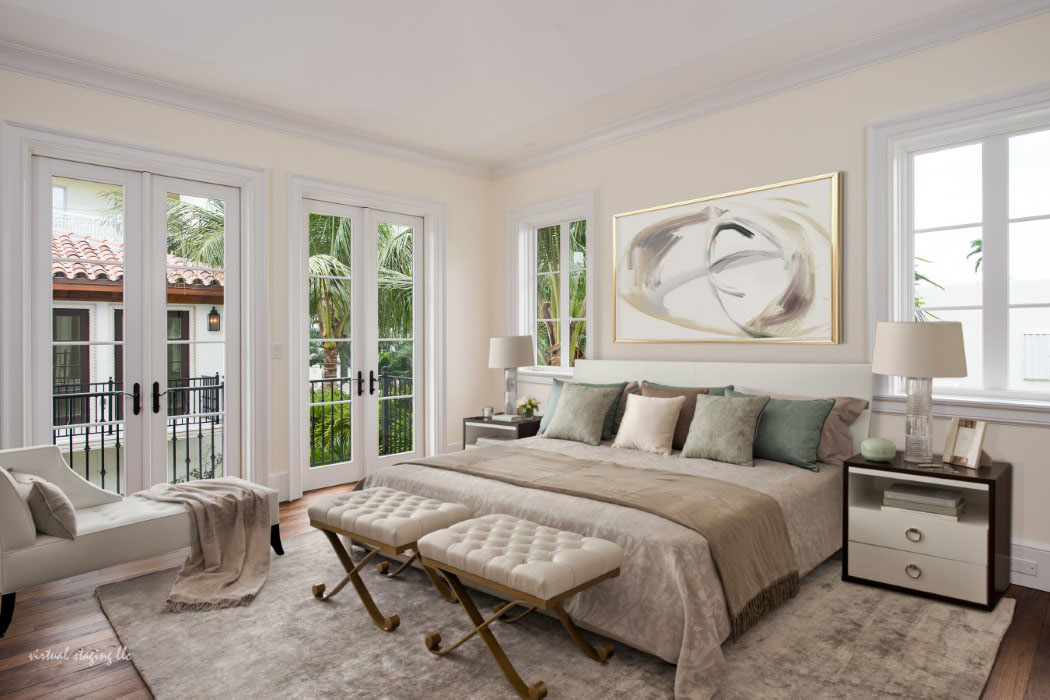 Palm-Beach-Florida-Mediterranean-Style-House_9 Contemporary Bedroom Design