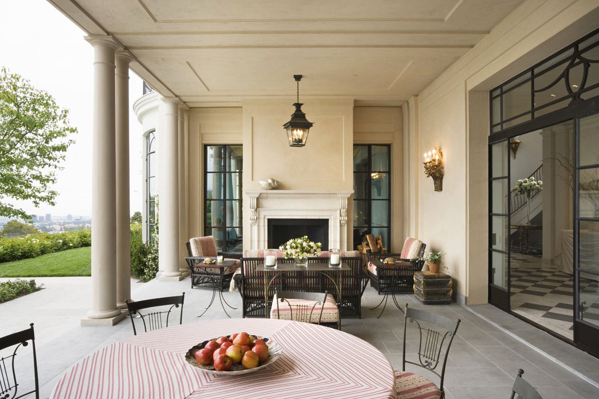 Elegant Regency Style Contemporary House - Los Angeles, California