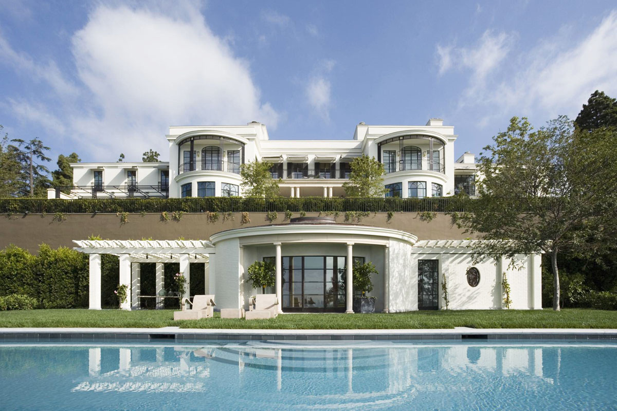 Elegant Regency Style Contemporary House - Los Angeles, California