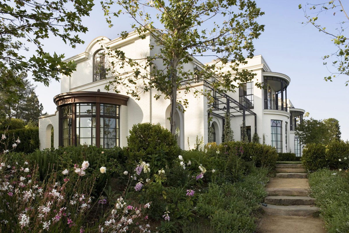 Elegant Regency Style Contemporary House - Los Angeles, California