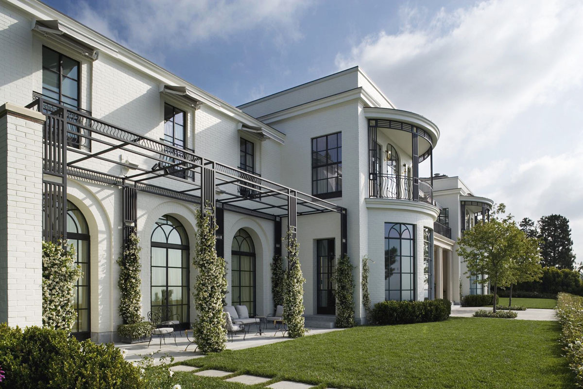 Elegant Regency Style Contemporary House - Los Angeles, California
