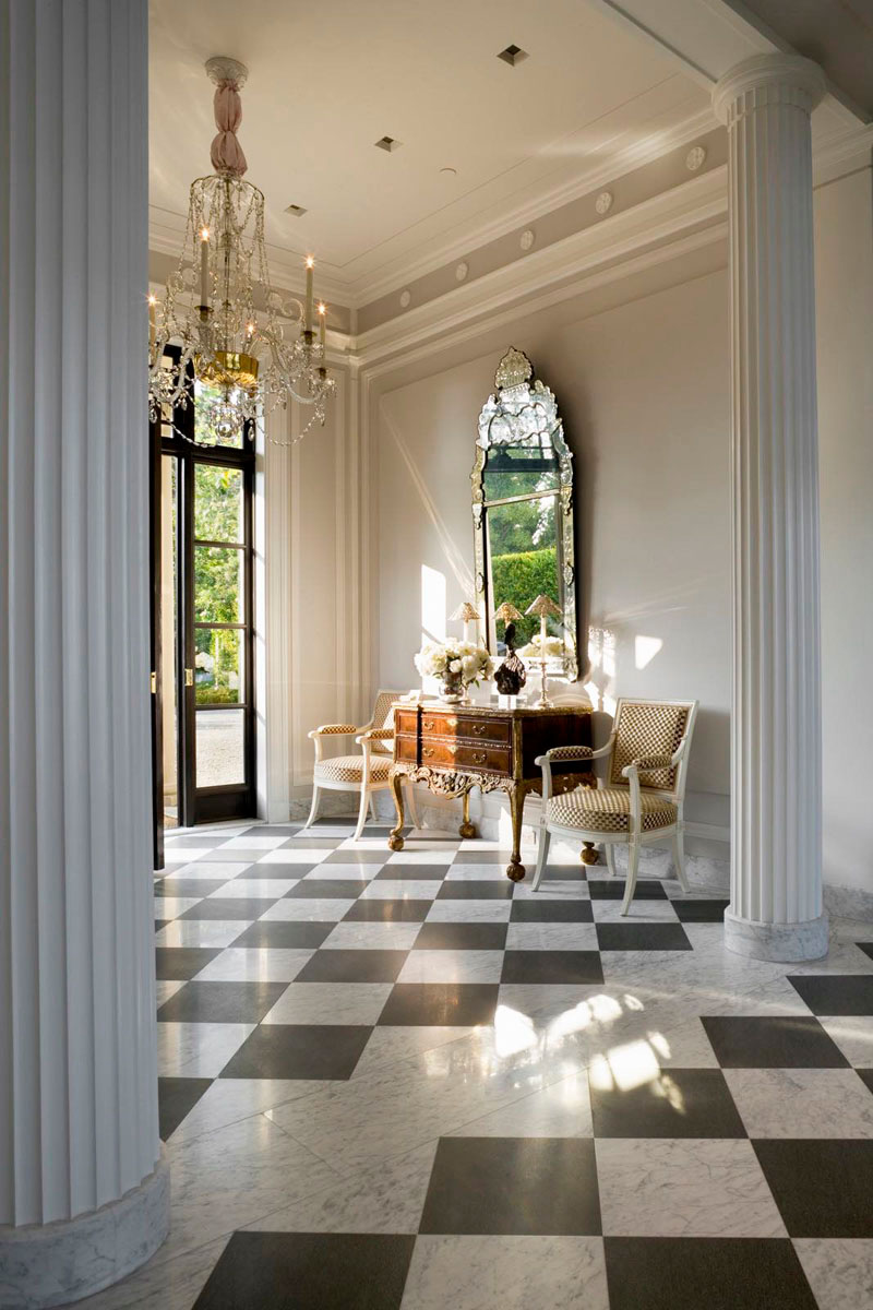 Elegant Regency Style Contemporary House - Los Angeles, California