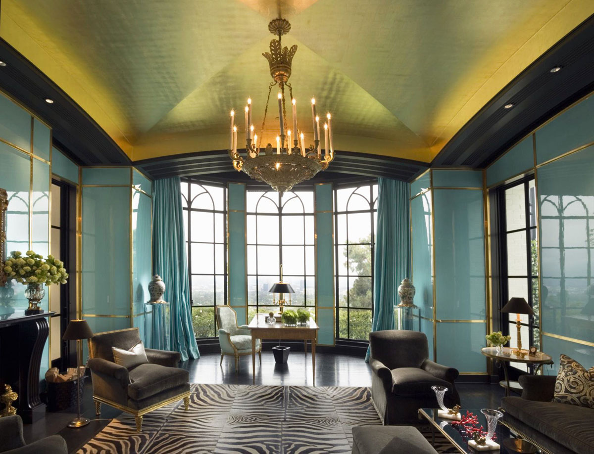 Elegant Regency Style Contemporary House - Los Angeles, California