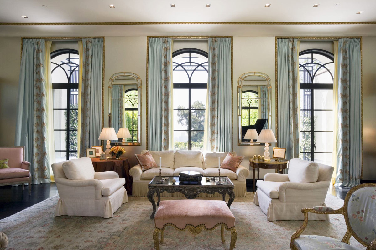 Elegant Regency Style Contemporary House - Los Angeles, California