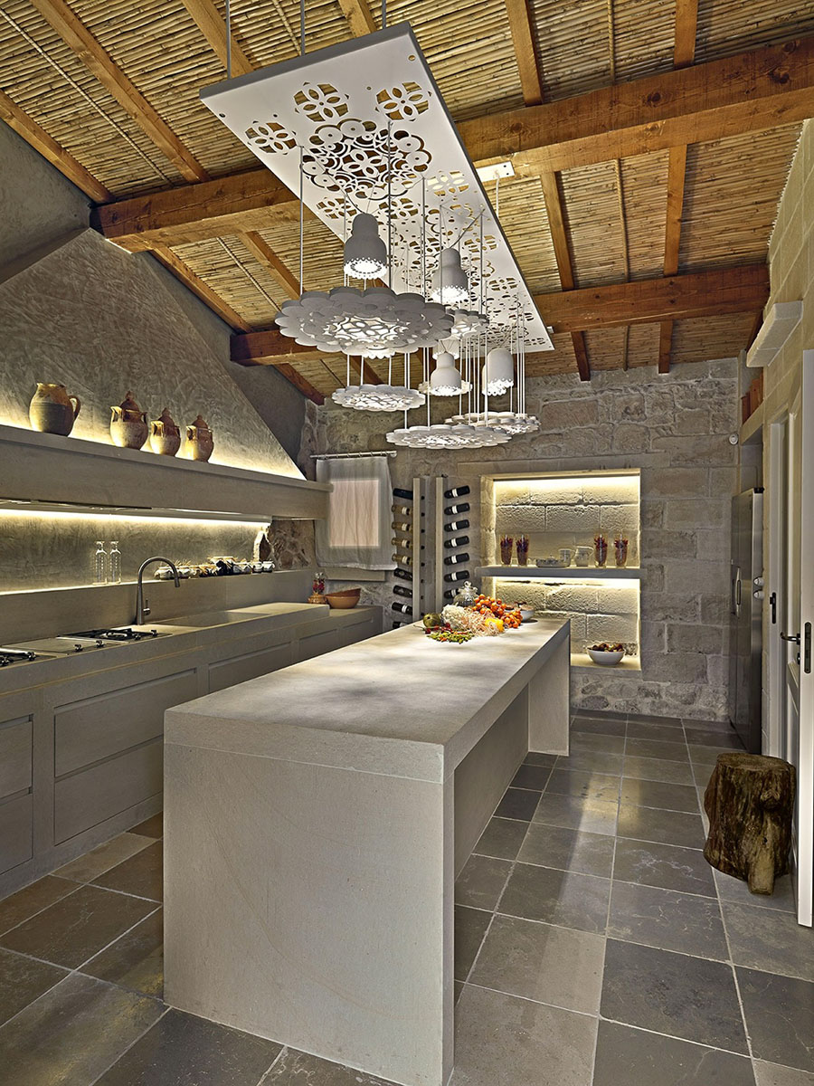 Relais-Masseria-Capasa_8 Contemporary Stone Kitchen