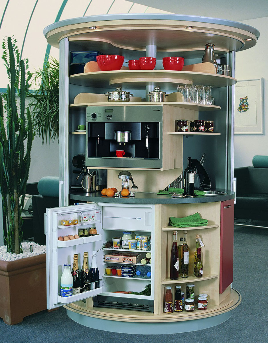 Revolving-Circle-Compact-Kitchen_3 Round Kitchen