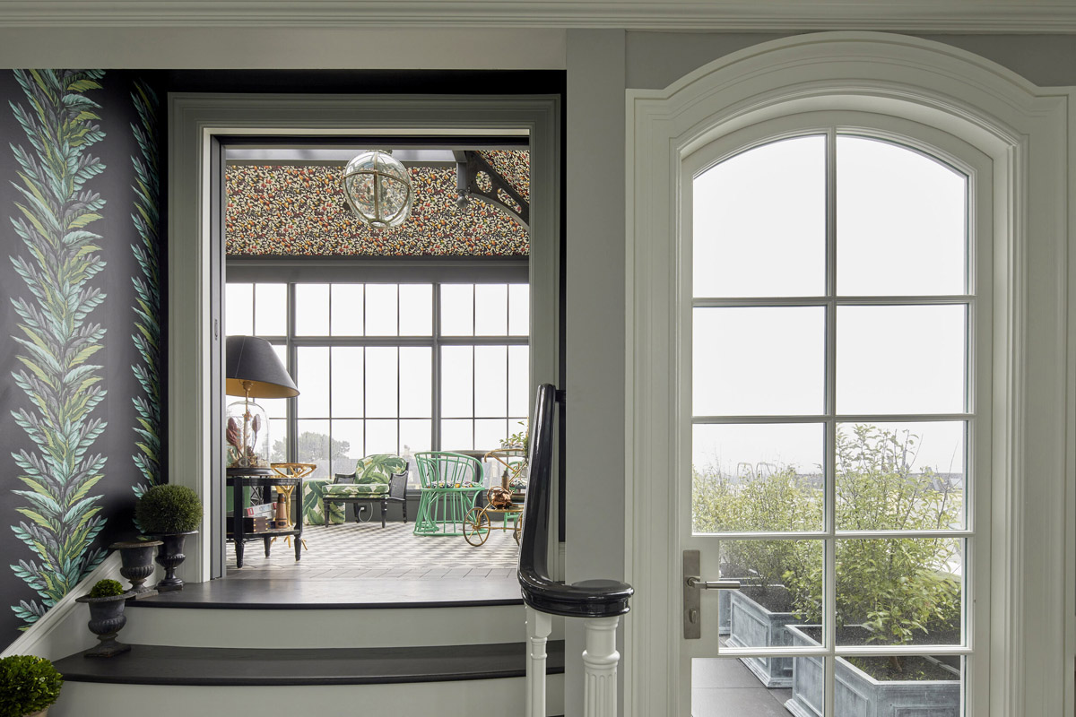 Roof Deck Sunroom of a Presidio Heights House - San Francisco, California