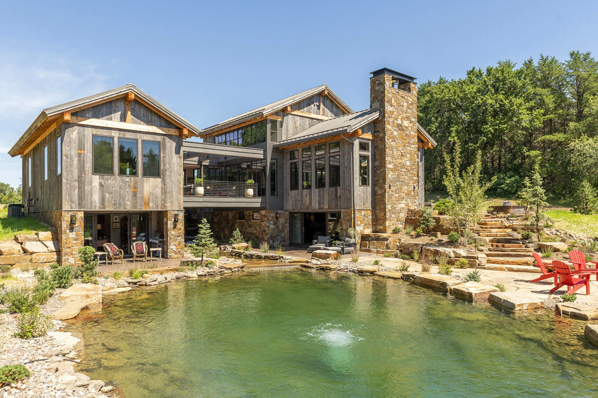 Modern Country Lodge with Private Pond - Afton, Minnesota