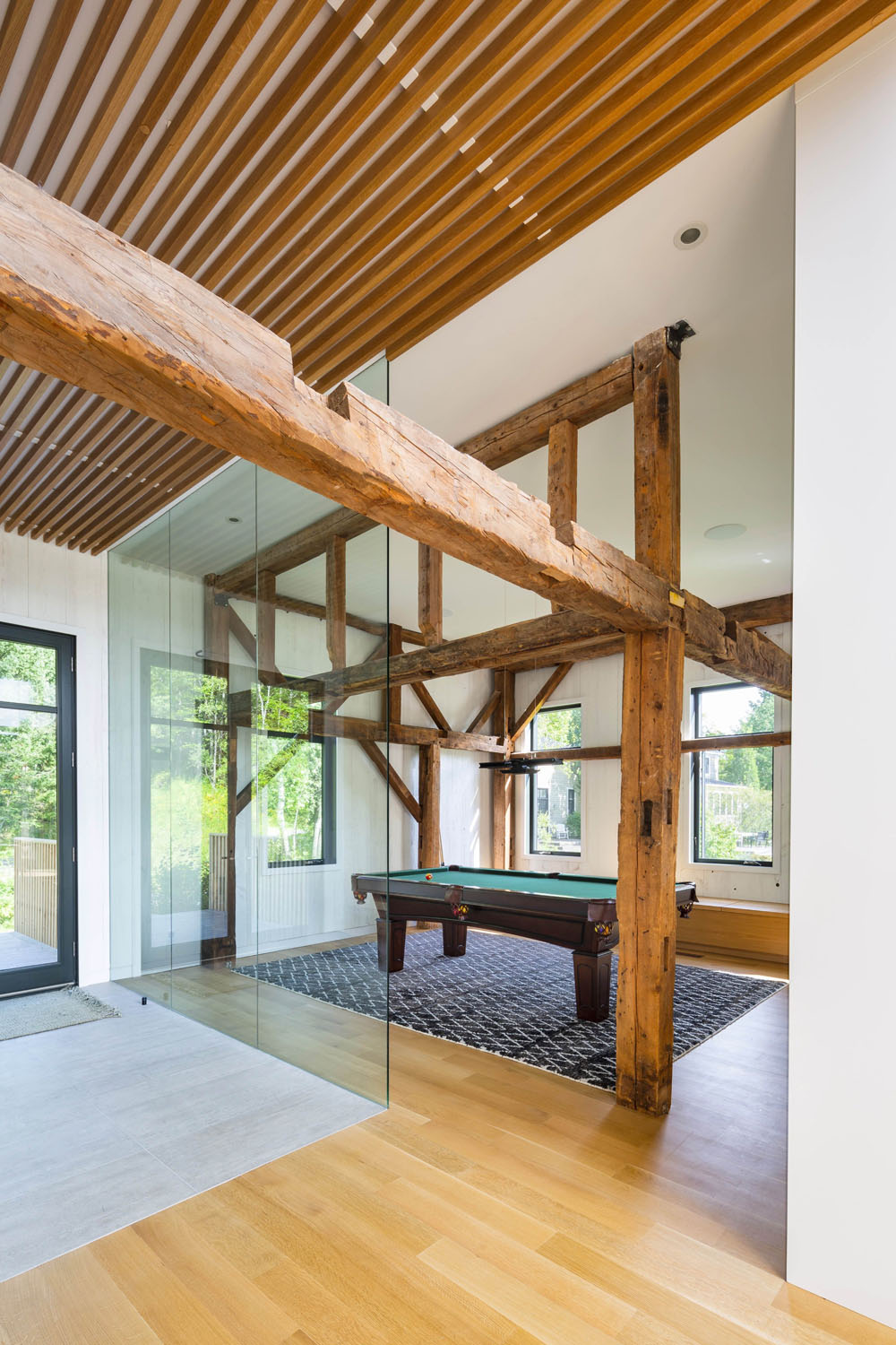 Country Barn Converted Into Modern Mountain Retreat