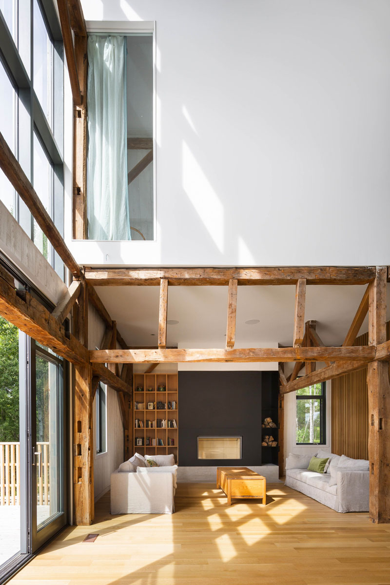 Country Barn Converted Into Modern Mountain Retreat