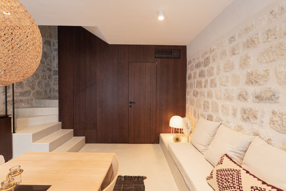 Charming Modern Renovation of House with Stone Walls
