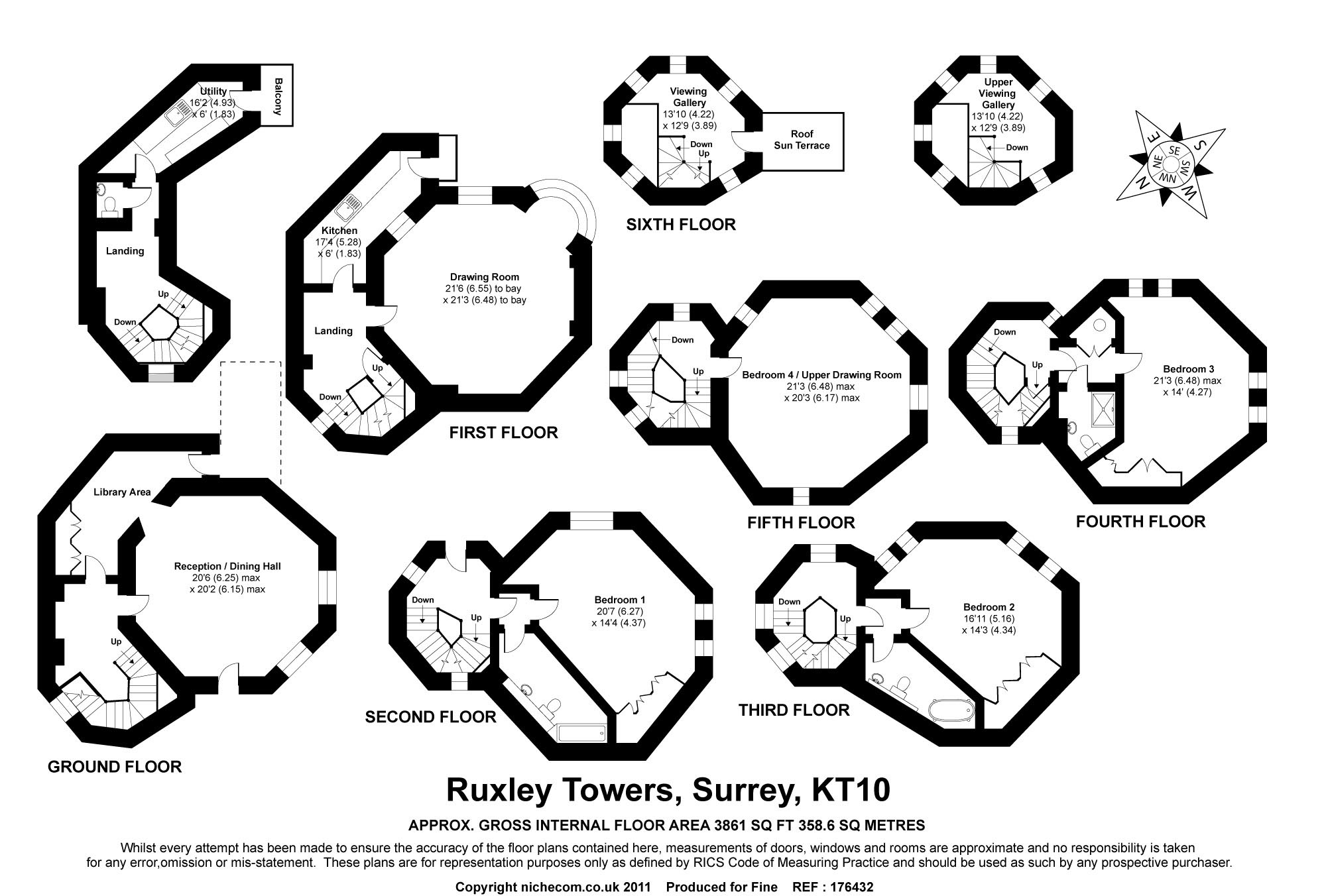 Ruxley-Towers-Claygate-Surrey_floorplan The-Tower-Castle-Floorplan