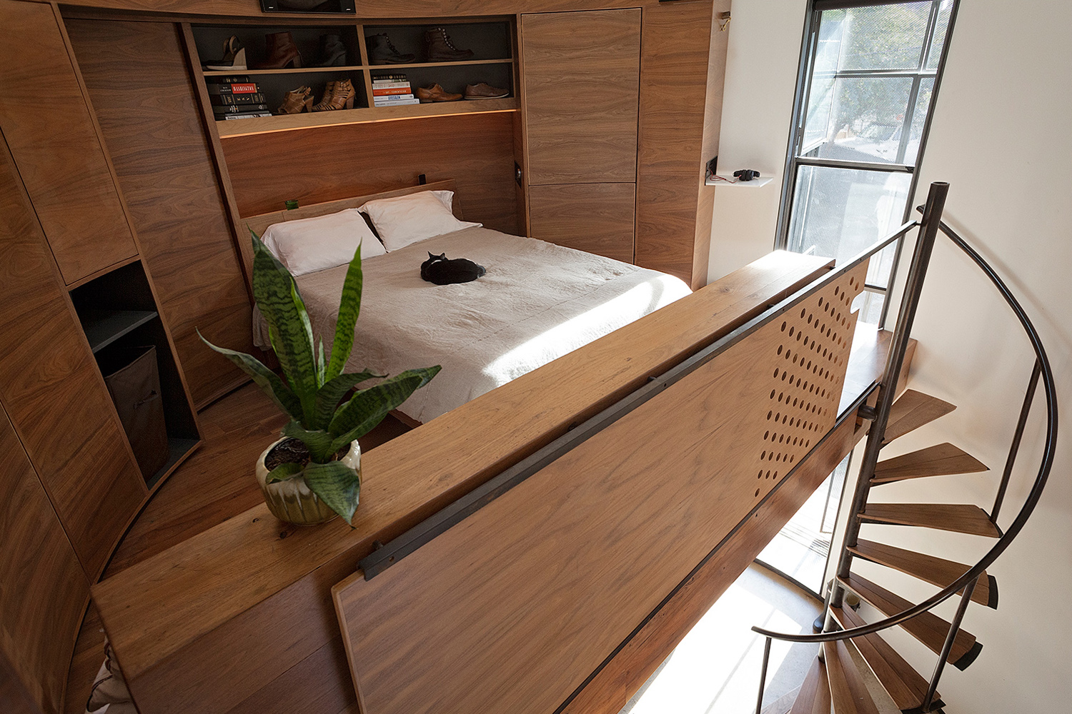 SIlo-House-Phoenix_6 Tiny House Sleeping Loft