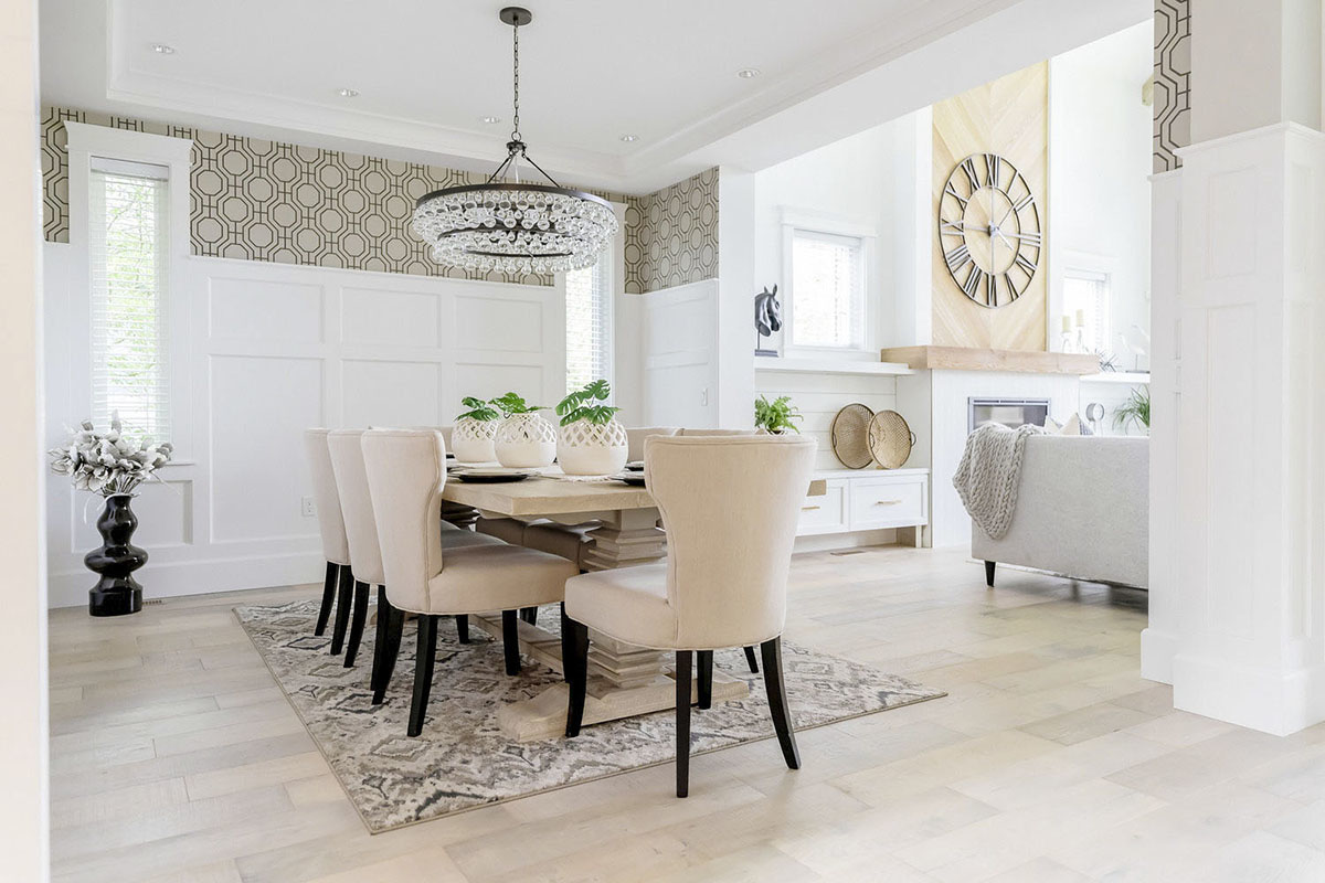 Contemporary Shingle Style House with Elegant Interiors
