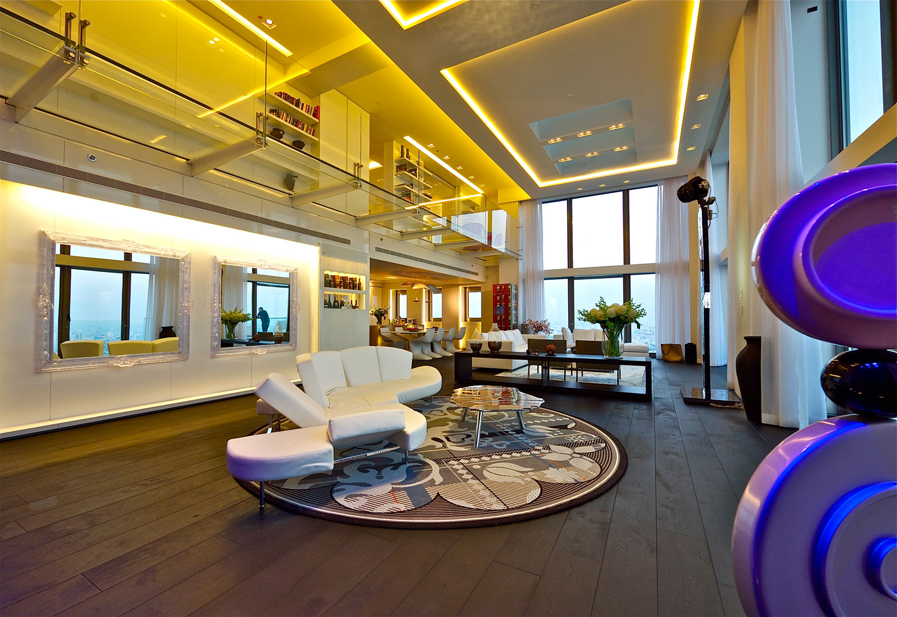 Sky-Penthouse-Tel-Aviv_3 Modern Penthouse Apartment in Tel Aviv Israel