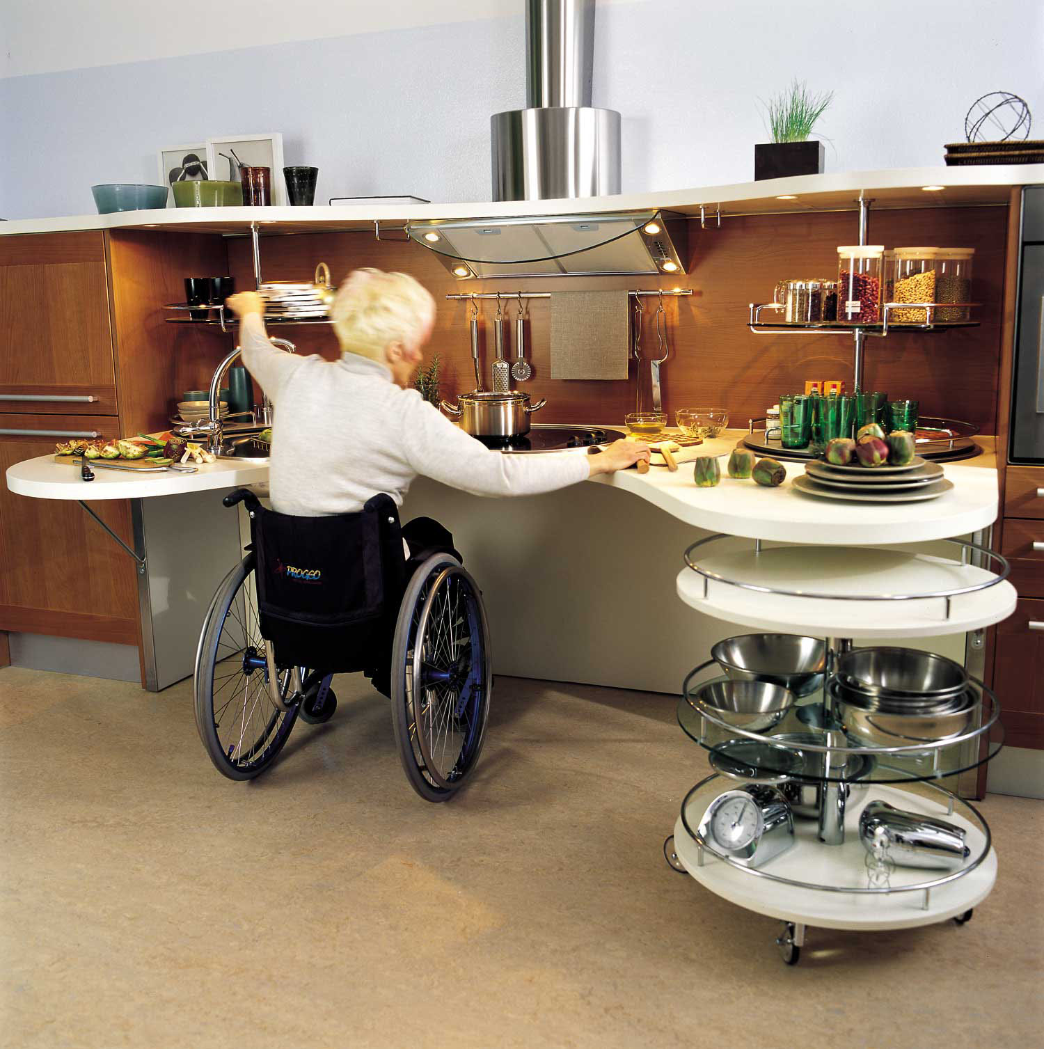 Skyline-Lab-Snaidero_6 Wheelchair Accessible Kitchen Unit