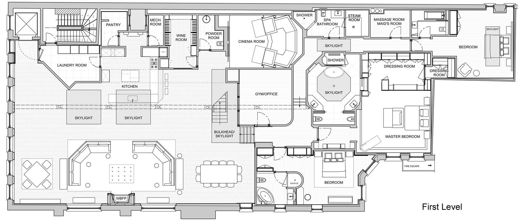 Soho-Penthouse-NYC_18 Manhattan Penthouse Floor Plan