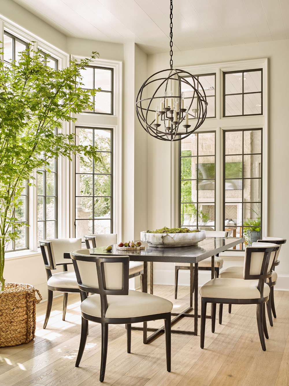 Timeless Luxury Home with Classic Design - Charlotte, North Carolina French White-Oak Flooring