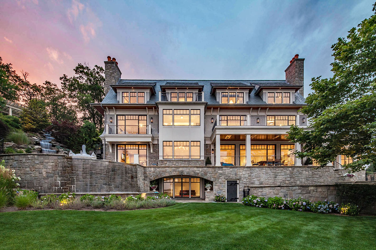 Stone and Clapboard Home with Fairy Tale Curb Appeal - Greenwich, Connecticut