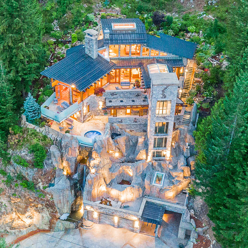 Luxury Stone Mountain Chalet - Whistler, British Columbia, Canada
