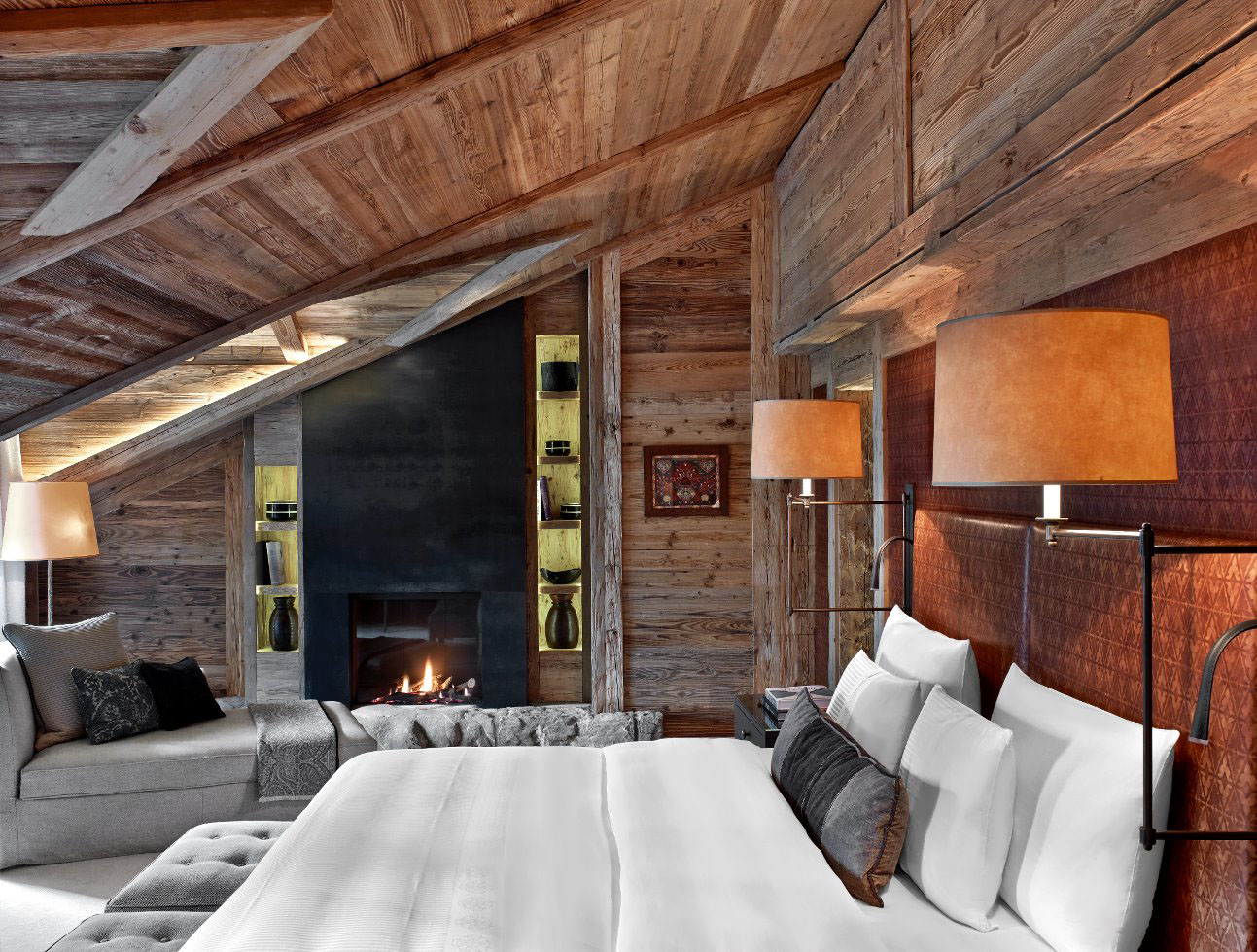 The-Alpina-Gstaad_4 Elegant Swiss Chalet Style