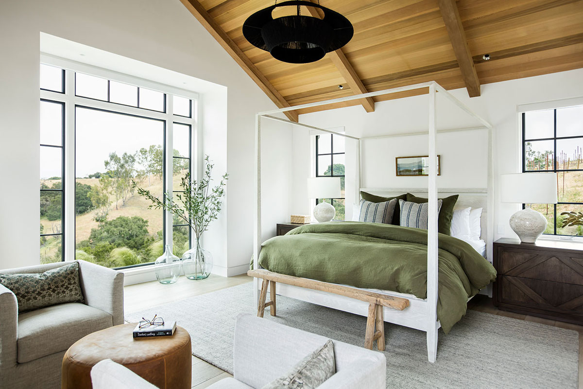 Modern Country Estate with Ranch Style Farmhouse