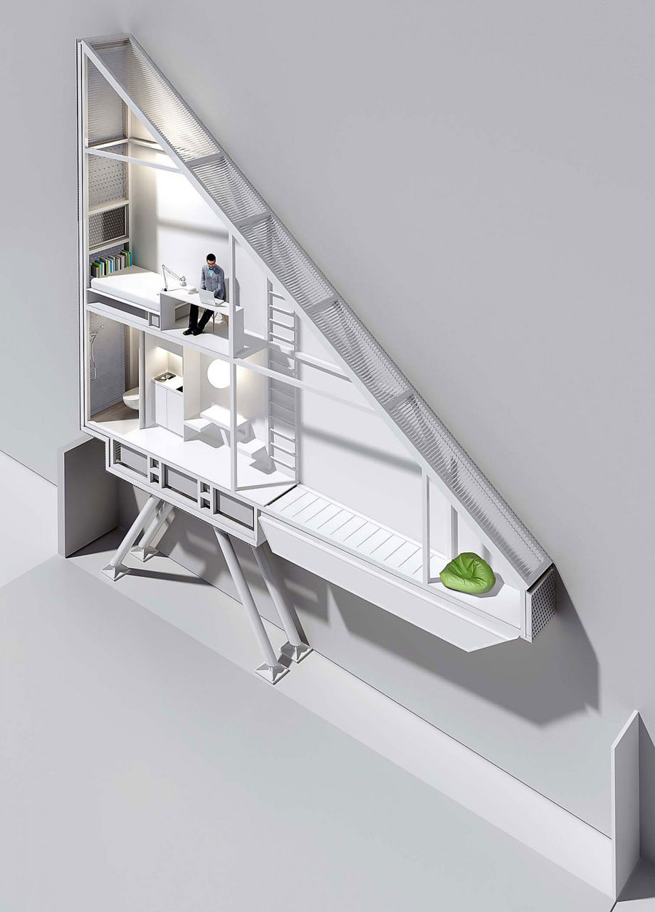 The-Keret-House_12 Tiny Micro House Module