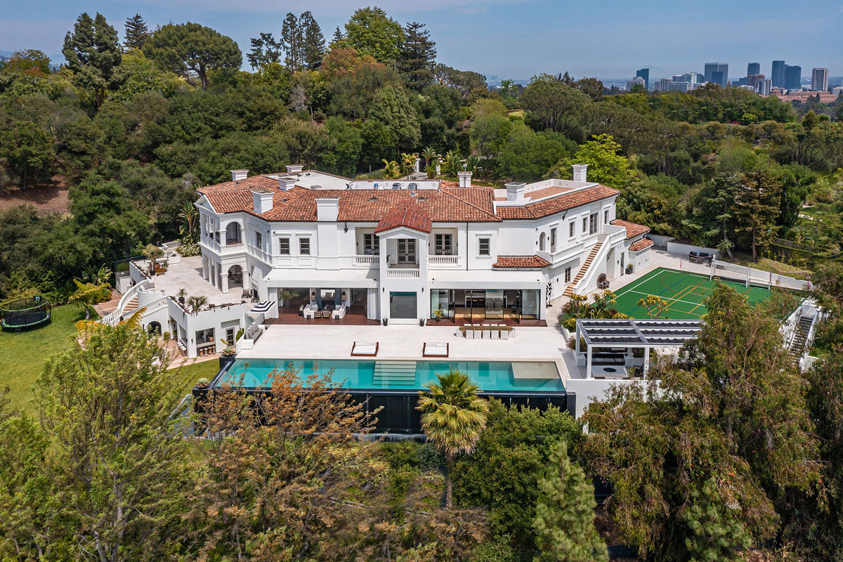 The Weeknd Celebrity Home - Bel Air, Los Angeles, California The Weeknd Abel Tesfaye House