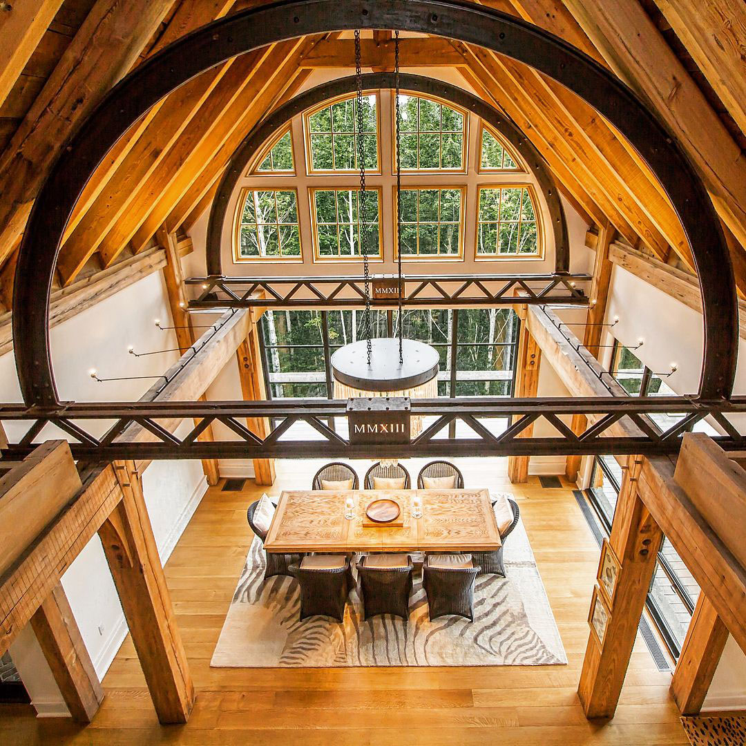 Rustic Timber Frame Mountain Home - Stratton, Vermont