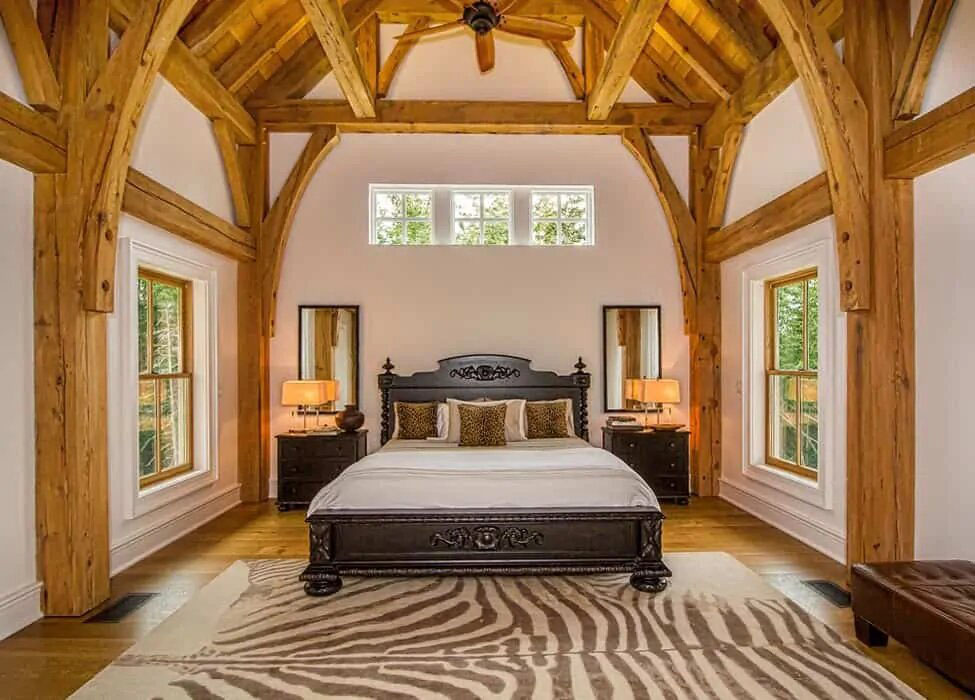 Rustic Timber Frame Mountain Home - Stratton, Vermont