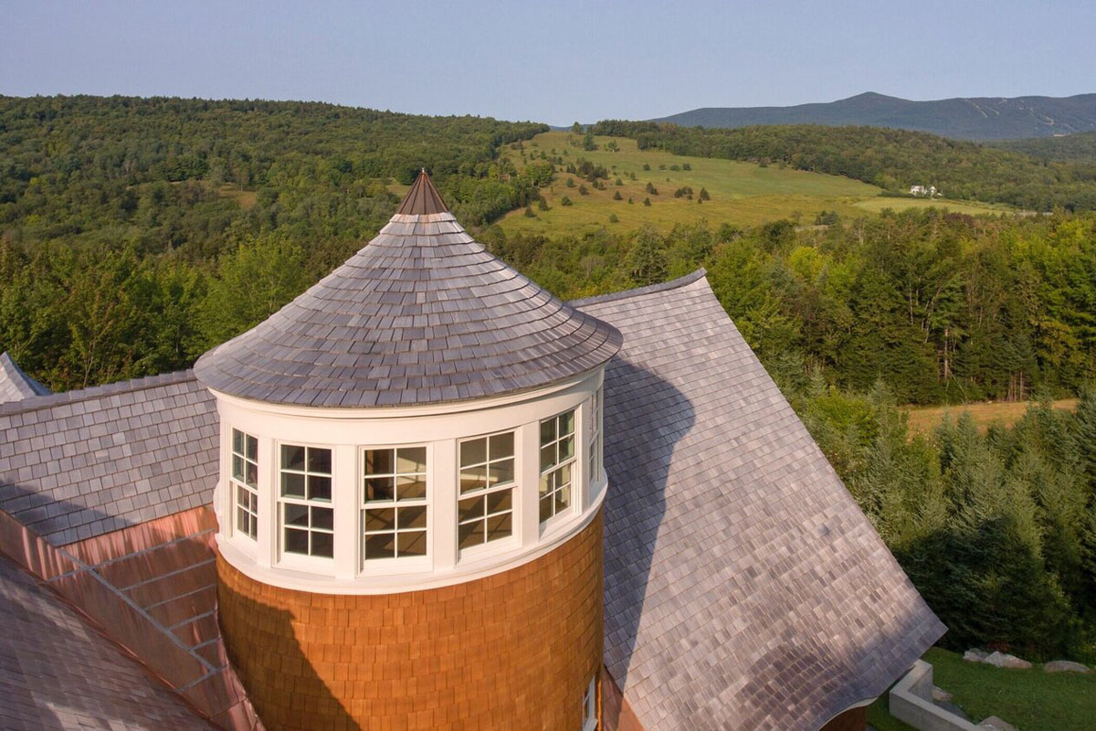 Shingles and Steel Custom Home - Stratton, Vermont