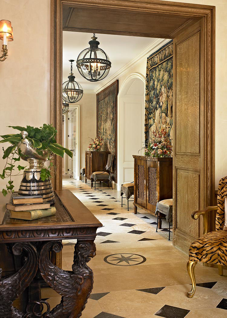 A City House with Contemporary Classical Decor
