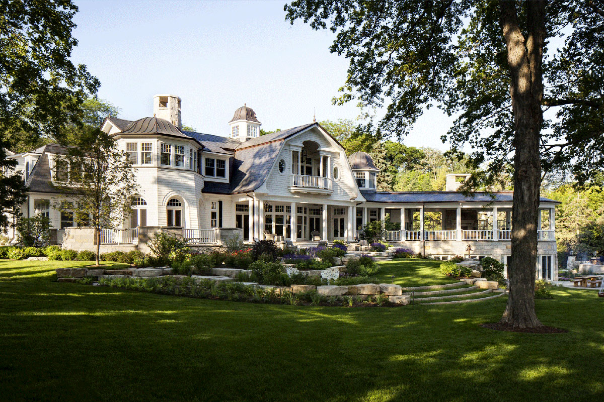 Storybook Shingle Style Lake House - Lake Geneva, Wisconsin