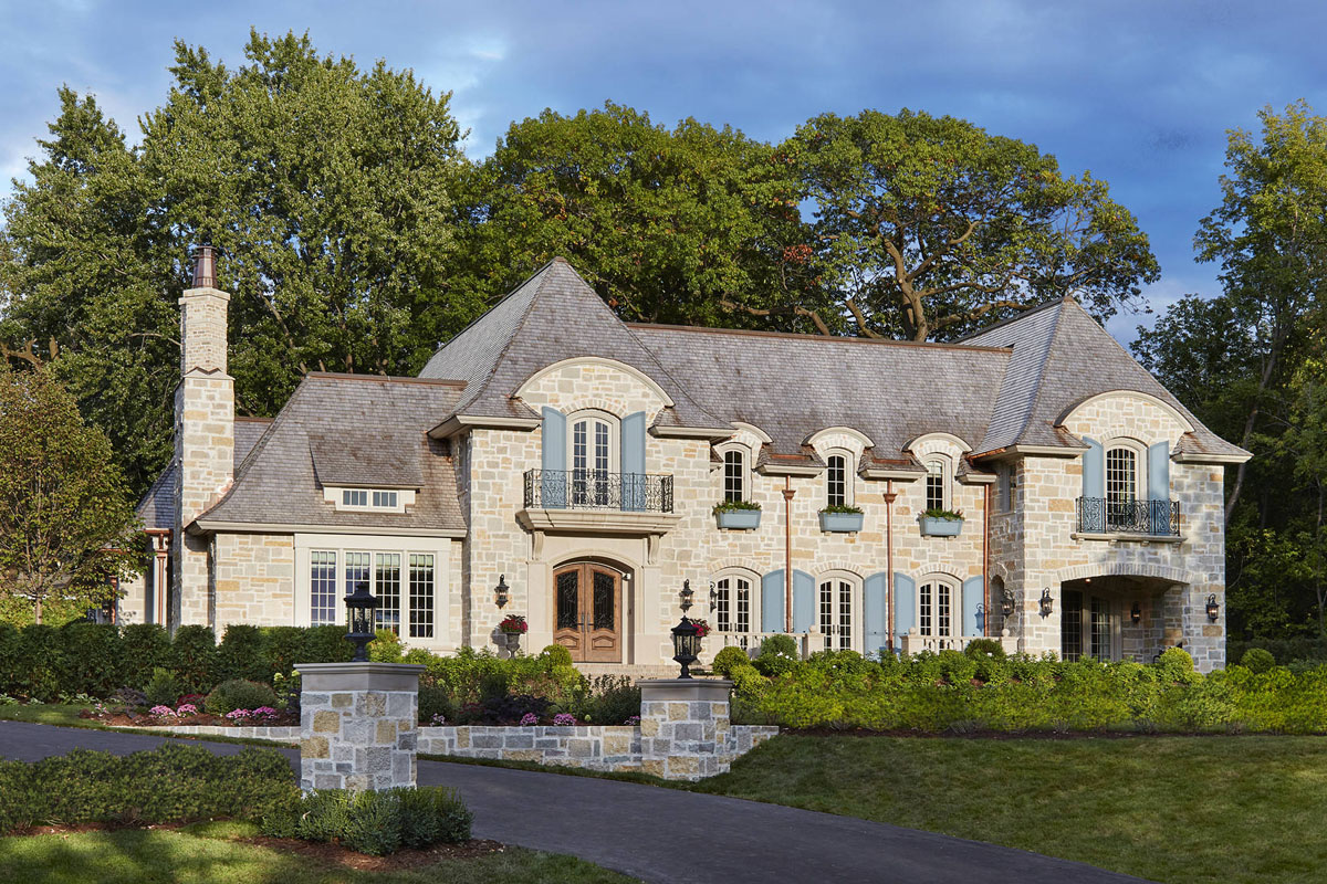 French Inspired Stone Mansion with Provence Charm - Saint Paul, Minnesota