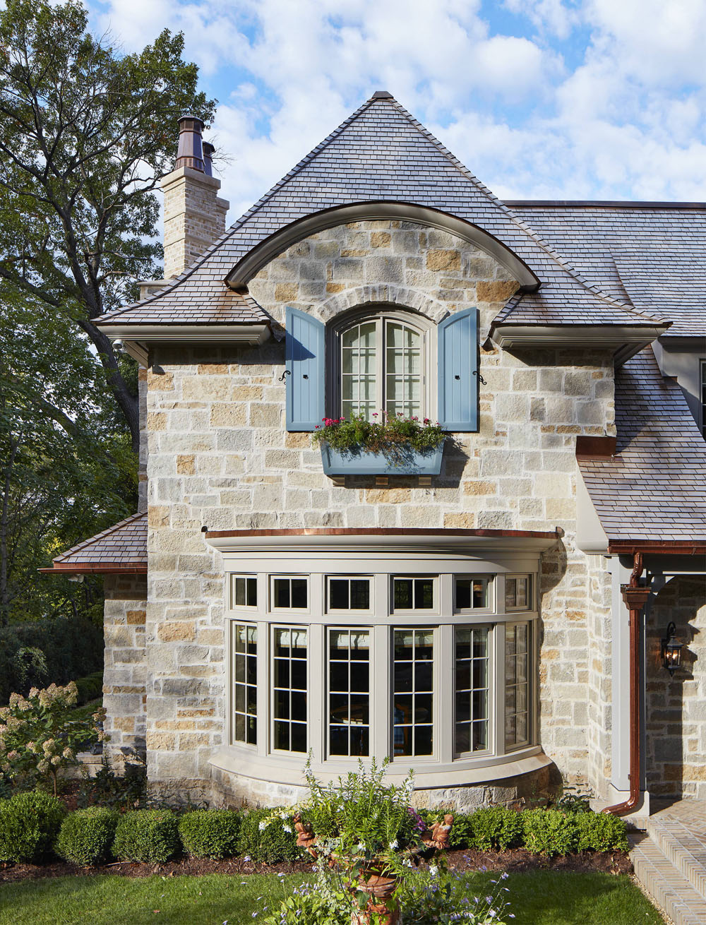 French Inspired Stone Mansion with Provence Charm - Saint Paul, Minnesota