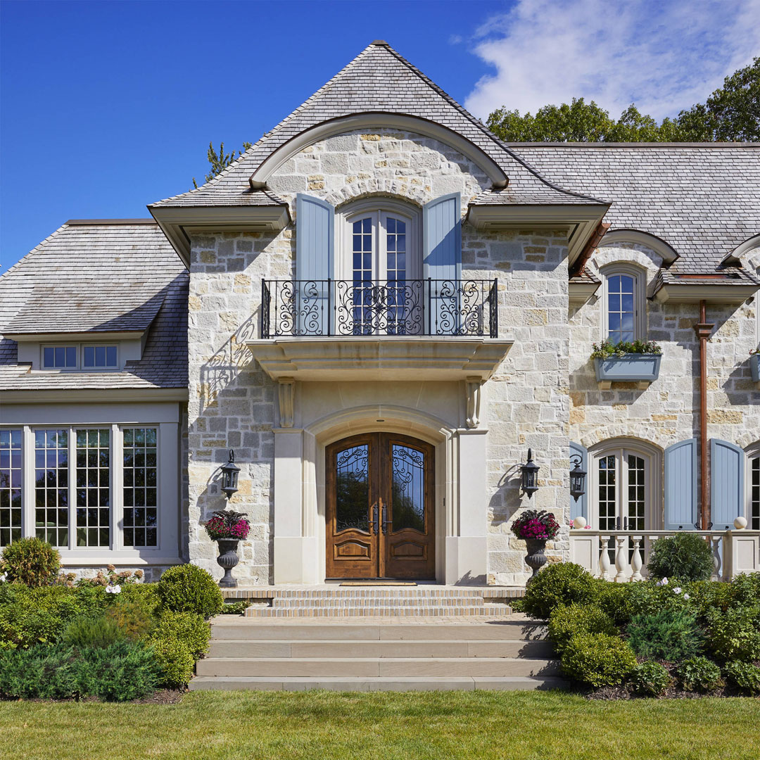 French Inspired Stone Mansion with Provence Charm - Saint Paul, Minnesota