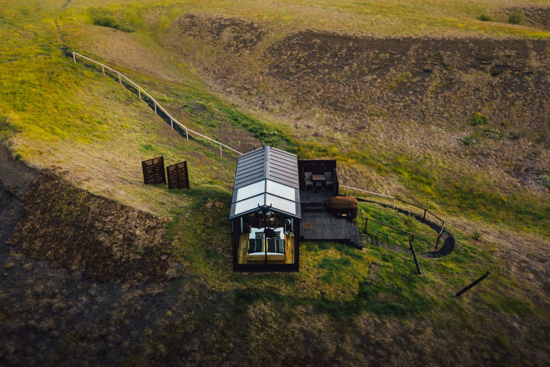 Tiny Vacation Glass Lodge - Iceland