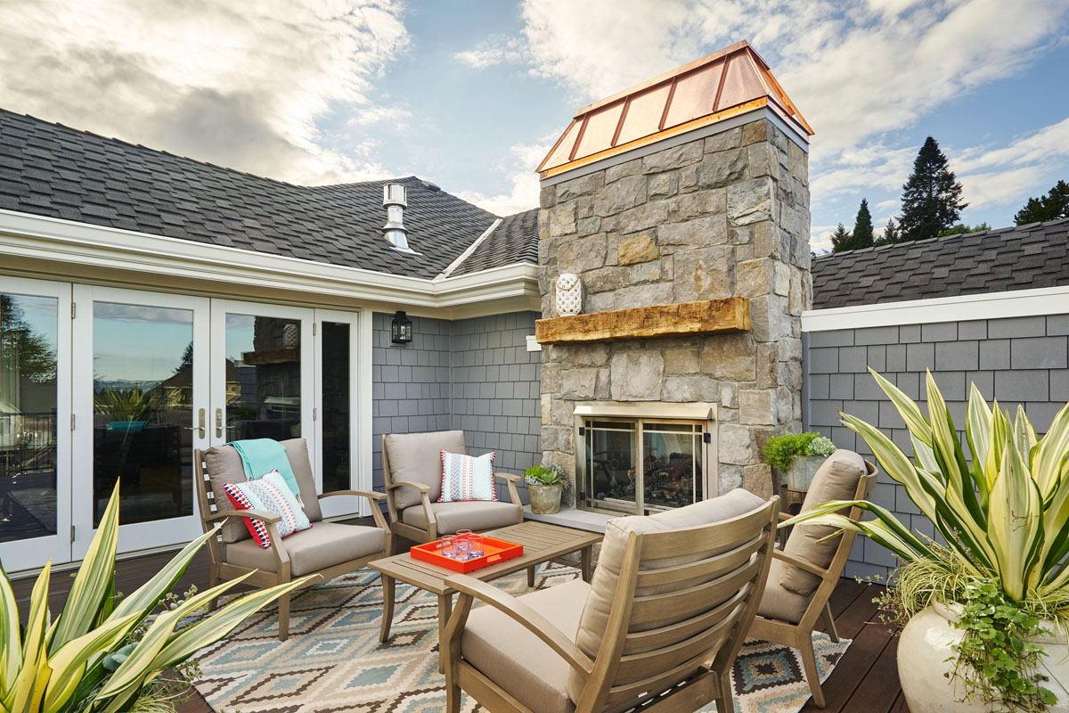 Traditional Style Home Designed for Modern Living - Lake Oswego, Oregon Rooftop Outdoor Patio