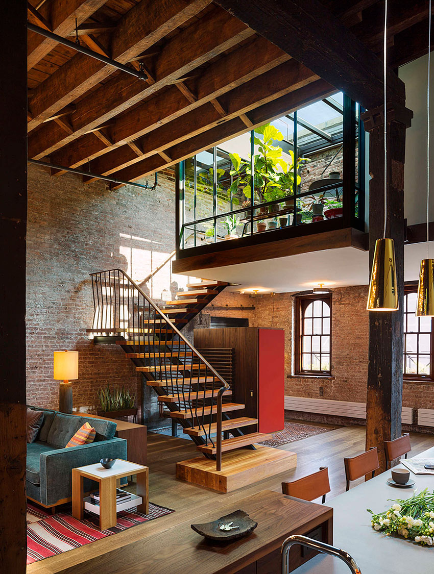 Tribeca-Loft-Andrew Franz_2 Industrial Loft in Manhattan