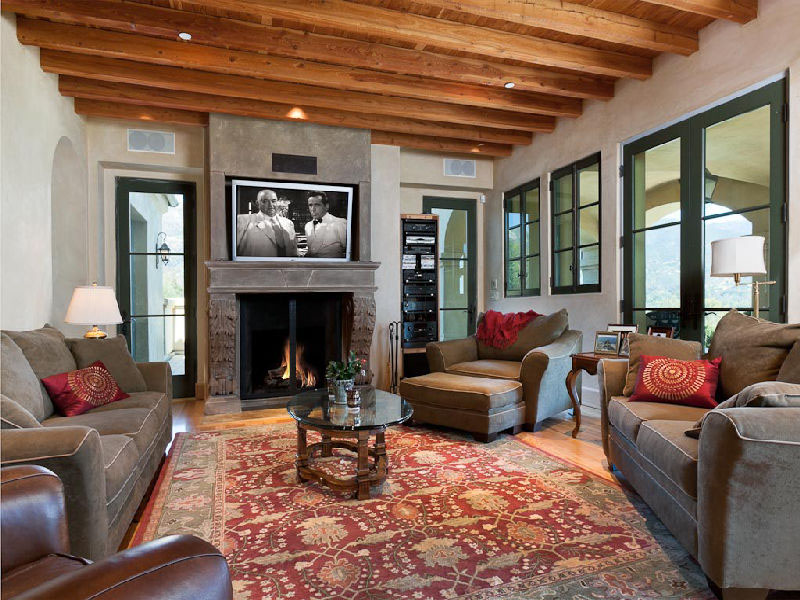 Tuscan-Style-Villa-California_6 Tuscan-Villa-Living-Room