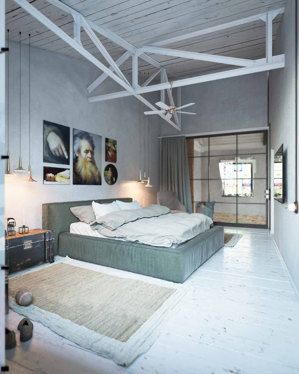 Modern Loft Design - Kyiv, Ukraine