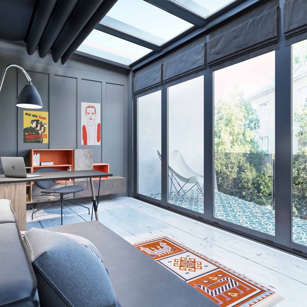 Modern Loft Design - Kyiv, Ukraine