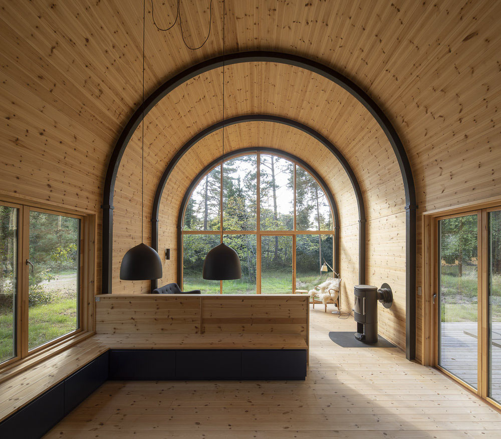 Vaulted Roof Summer Country Retreat - Denmark