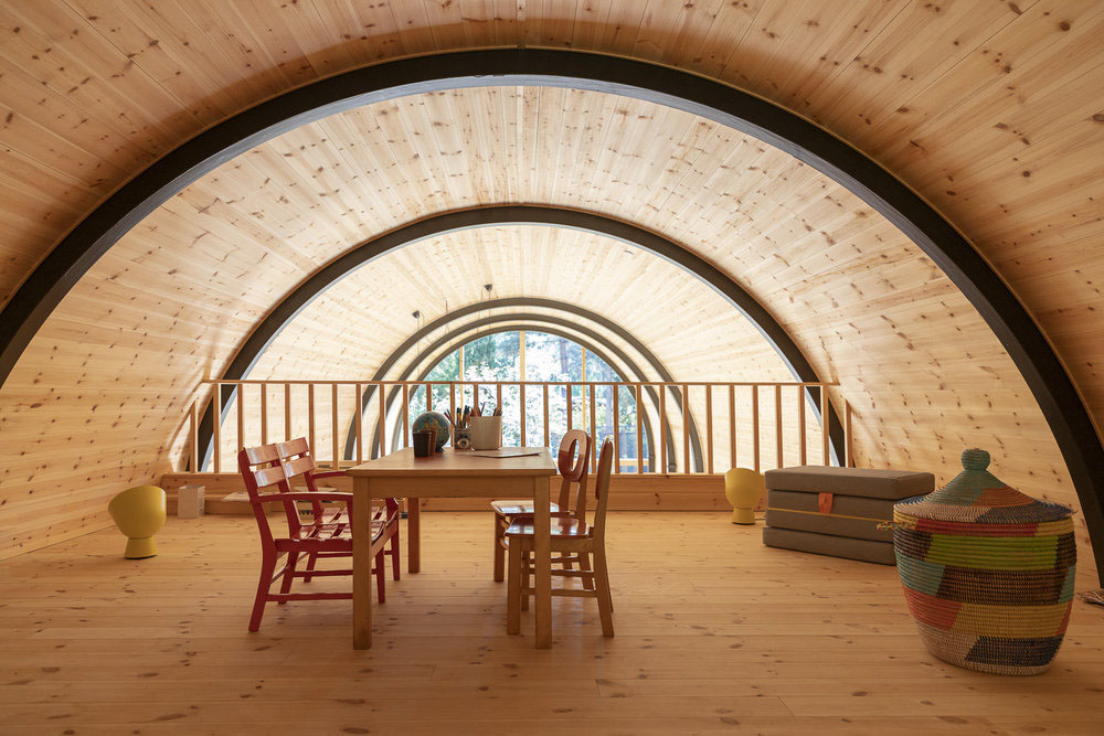 Vaulted Roof Summer Country Retreat - Denmark