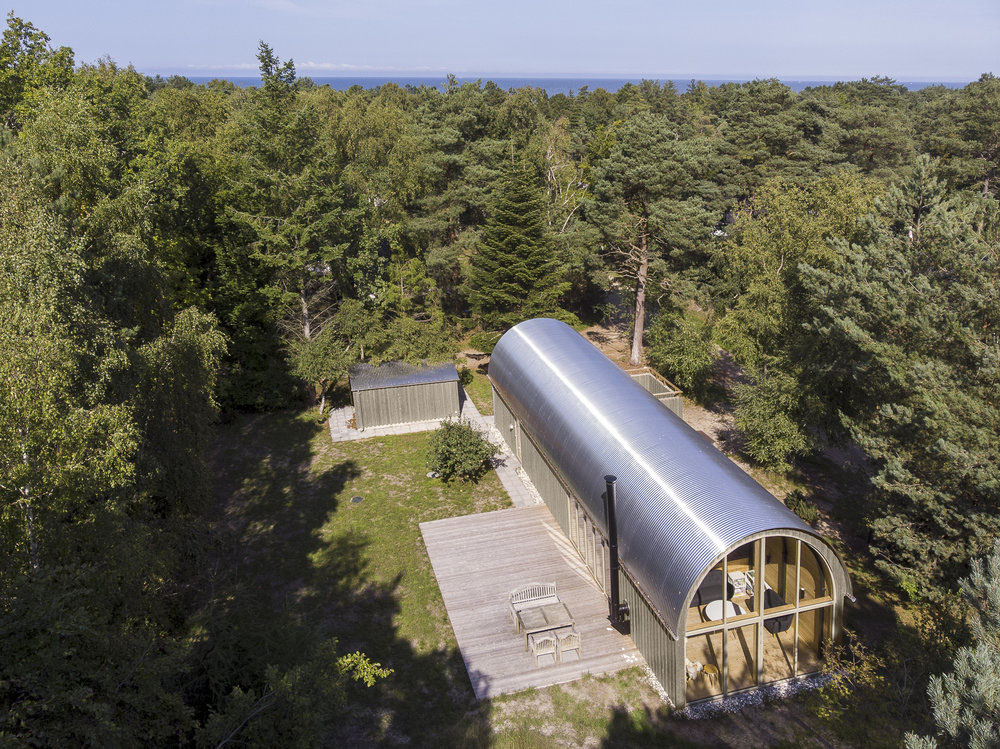 Vaulted Roof Summer Country Retreat - Denmark